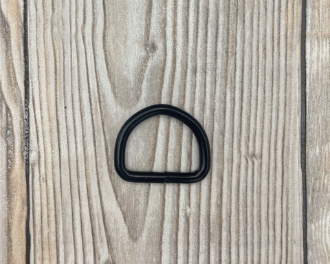 D-Ring | schwarz | 26mm