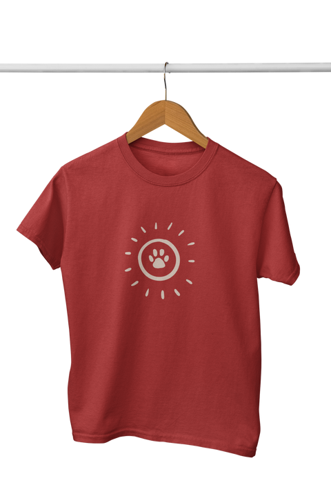 Sunny Paw  - Kinder Organic T-Shirt