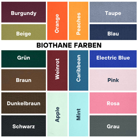 Biothane Farben