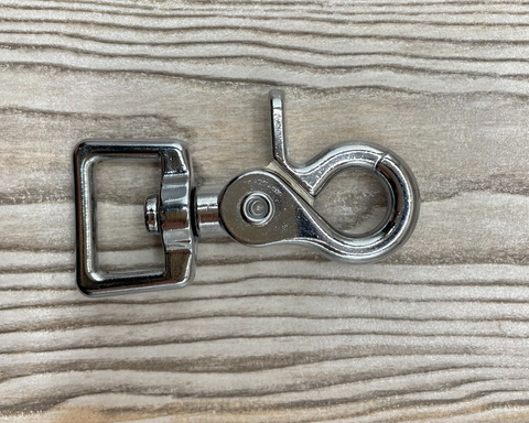 Scissor carabiner small - silver